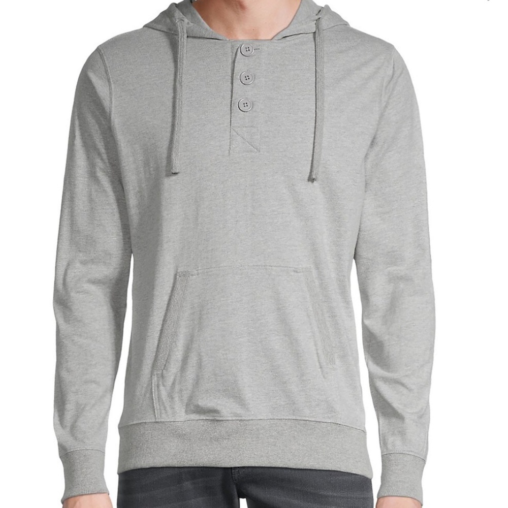 Long-Sleeve Cotton Hoodie
